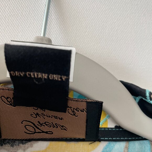 Trenz By Theresa Renz Womens Multicolor Embroider Abstract Vibrant Jacket Sz 2X - Picture 3 of 7